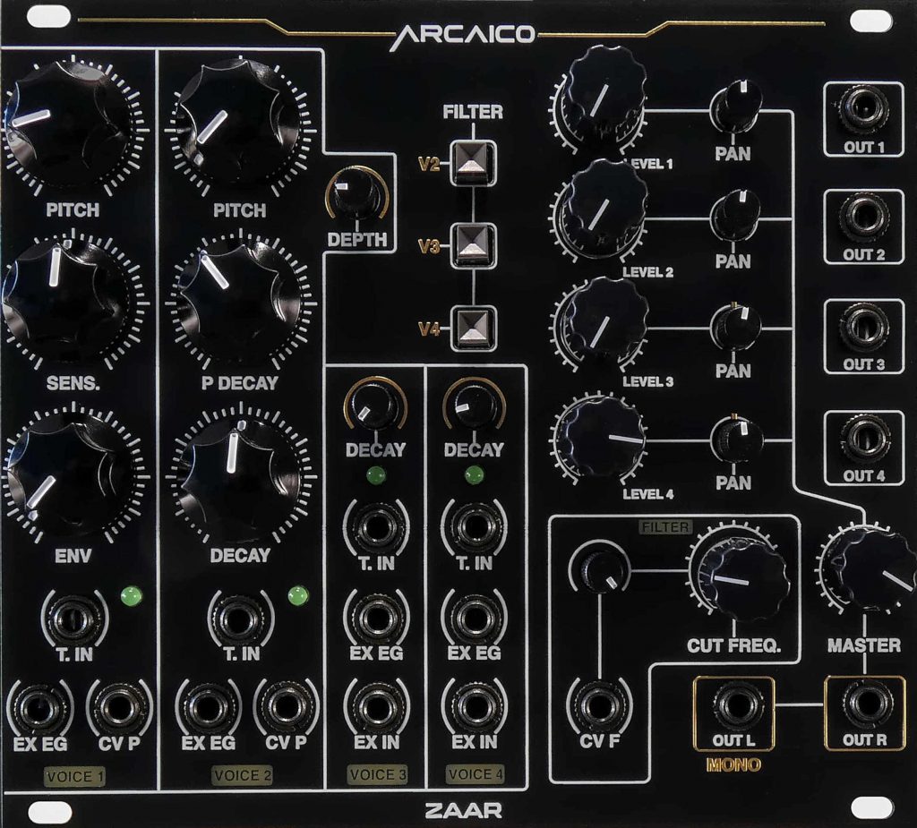 eurorack drum synthesizer