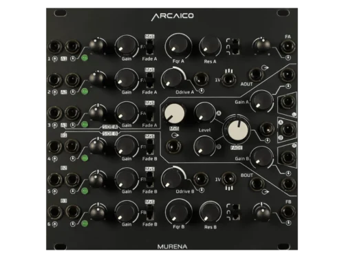 Murena stereo filter/mixer vca